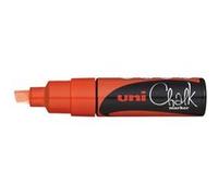 uni-ball 186411 Marqueur Craie UNI Chalk avec Pointe biseautée Argenté