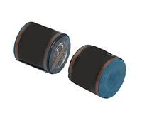 Craie de Billard, Craie de Queue de Billard, Craie de Billard 2 Pièces Cylindre Forte Adhérence Craie de Queue de Billard 2,5x2,4 Cm pour Augmenter la Friction Entre la Queue et