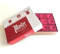 Craie de billard-lot de 12-master (rouge)