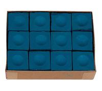 Craie de billard Master bleue (12pcs)