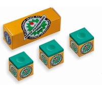 Craie de billard Nir Super Professional verte 3 pièces