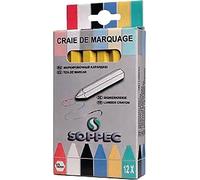 TECHNIMA Central Craie de marquage boîte avec 12 un.en jaune boîte Quantité:1