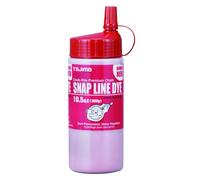 Craie de marquage TAJIMA - Rouge fonc 300 g (10,5 oz) - Colorant Snap-Line semi-permanent avec flacon durable et buse facile remplir - PLC3-DR300