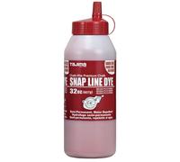 Craie de marquage TAJIMA - Rouge fonc 32 oz (907 g) Snap-Line semi-permanente