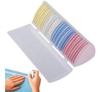 Craie de pour confection de tissu - Forme triangulaire - Fournitures de matelassage pour tailleurs professionnels, designers, couturiers