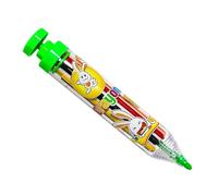 Craie de presse rotative - Crayon de 5,91 pouces | Anti-Slip Kids - Crayons de couleur rétractables 8 couleurs pour garçons filles maternelle dessin art intérieur maison voyage utilisation créative