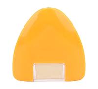 Craie de tailleur de forme triangulaire, marqueur de tissu lavable, lignes claires, fournitures de couture pour outils de bricolage, peinture décolorée, outils de couture 4 pièces (Jaune)