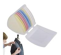 Craie de tailleur, outil de marquage de tissu effaçable triangulaire, accessoires de matelassage, outil de marquage pour les designers, tailleurs professionnels