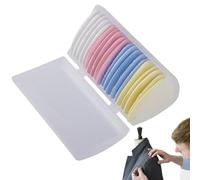 Craie de tailleur - Outil de traçage de vêtements - Craie triangulaire effaçable | Fournitures de matelassage pour tailleurs professionnels, designers, couturiers