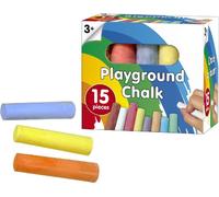 Craie de trottoir 15 pcs. En Ds. (0289001) | Craie de trottoir | Coloré, Convient aux enfants à partir de 3 ans