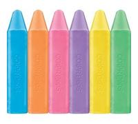 Craie de trottoir COLOR'PEPS, étui de 6 en carton
