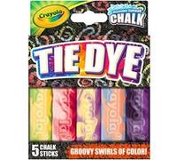 Craie de trottoir Crayola Special Effects - Teinture Teintée (5 bâtons de craie) G