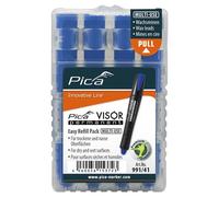 Pica Marker - Étui de 4 mines Visor permanent fluo bleu 99141