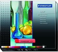 Craie pastel douce karat®, 10 x 10 x 70 mm, étui en carton de 24 couleurs