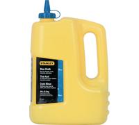 Craie pour cordeau à tracer 1000g bleu Bouteille Ku. STANLEY