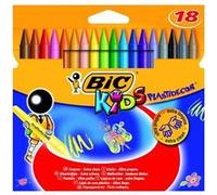 BIC Kids – Craies de coloriage – Plastidecor – Couleurs assorties