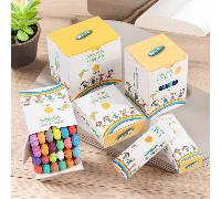 Craie unicolore lavable et sans poussière pour tableau noir - sans gâchis, effaçable | Ensemble de craie de rentrée avec boîte de rangement, craie de trottoir colorée pour l'art et les jeux d'extérieu