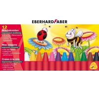 Eberhard Faber 524010 - Waskrijt Colori, 12 watervaste waskrijtjes in een kartonnen doosje