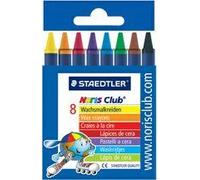 STAEDTLER - Craies à la cire Noris Club, étui carton de 8 G