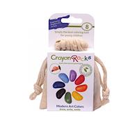 Craies Crayon Rocks Sachet 8 Cailloux 'Modern Art Color' Cire de