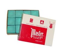 Craies de Billard Master Vertes - Boite de 12