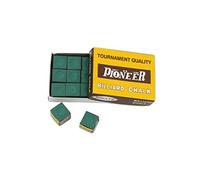 Craies de billard Pioneer vertes - boite de 12 craies