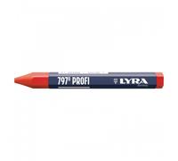Craies forestières - Ø12 mm - longueur 120 mm - coloris rouge - par 12 LYRA