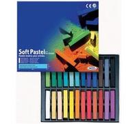 Craies pastel sec carre assorti - boite de 24 G