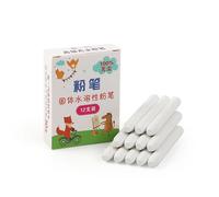 Craies Sans Poussière Pour Tableau Blanc,Peinture Bricolage,Stylos À Craie À Dessin,Stylo Blanc Kawaii,Fournitures Scolaires Et De Bureau,4 Pièces,6 Pièces,12 Pièces - Type 12pcs White