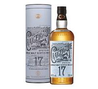 Craigellachie 17 ans Speyside Scotch Single Malt Whisky avec étui cadeau, affinage en fûts de bourbon et de sherry, 46 % vol., 70 cl/700 ml