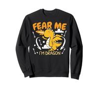 Craignez Moi, Je suis Dragon Flying Beast Myth Dragon Whisperer Sweatshirt