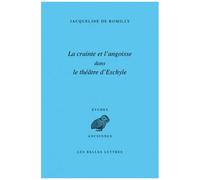 Crainte Et L'angoisse Dans Le Théâtre D'eschyle