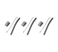 CRAKES 3 pièces de rechange en nylon Kiteboard Kitesurf Valve de pompe Pince de tuyau Kit