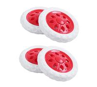 CRAKES Lot de 4 roulettes de rechange pour chariot de courses