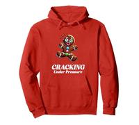 Craking Under Pressure Christmas Caking Funny Gingerbread Sweat à Capuche