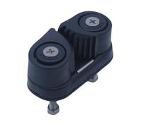 Crame de came de bateau pour corde - taquets de corde en nylon lourds | Clan de came non glissée pour les kayaks, les voiliers et les réformateurs du Pilates | Taquets marins noirs légers (paire) - ve