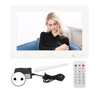 Crame d'image Numérique de 13 Pouces avec Capteur de Mouvement, Aperçu d'image, Paramètre de luminosité, Vidéo 1080p et Musique Mp3, Télécommande (Prise UE)