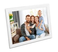 Crame d'image Numérique Intelligent 15 Pouces avec Un écran Tactile IPS FHD, 32 Go, Configuration Facile pour Partager des Photos Photos Via L'application, Anniversaire pour