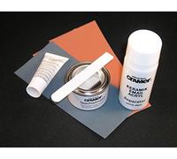 Cramer 16080EN Kit de réparation émaillé acrylique céramique - Blanc alpin/blanc sanitaire - Pour réparation durable de baignoires, bacs de douche et lavabos