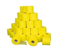 Cramer Lot de 48 Rouleaux de Ruban adhésif pré-Enveloppant pour Bande athlétique, élastique à Cheveux, Bandeau, Soutien rotulien, Fournitures de Ruban athlétique, 7 cm x 27,4 m