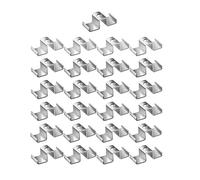 Crampes De Galvanisées Grille Metal Grilles Pinces Pour Applications Intérieures Et Extérieures Haute Résistance Pince