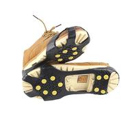 Crampon Anti-Slip Ice Claws Outdoor Anti-Slip Shoe Spikes Portable Ice Claws Snow Grips Cleats for Snow Shoveling Climbing(XL)