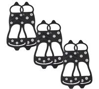 Crampon Antidérapent,Universelles Crampons Pointes Antidérapent,Crampons Neige Chaussures,Glace Traction Crampon Neige Grips,Chaussures Anti-Slip Crampones Pour Alpinisme Marche Randonnée (3*S（30-40）)