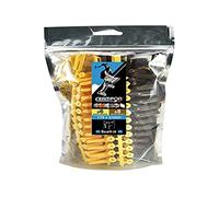 Generique Cheville universelle Scell It Crampon – 175 chevilles Ø6x25 et Ø8x32 mm – Résistante