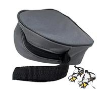 Crampon Case, Escalade Crampon Rangement avec Fermeture éclair, Sac de Maquillage Organisateur de Maquillage, Trousse de Toilette Zippée pour Randonnée Camping