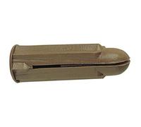 Chevilles universelles polypropylène - 8x32 mm - 100 pièces -Crampon GLODIS