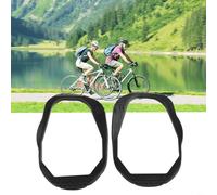 Crampons à franges pour pédales de vélo Wahoo et Speedplay, protège les bords avec matériau (jaune)