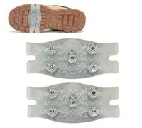 Crampons à glace - Chaussures et bottes 2 pièces antidérapantes | Pinces de traction avec pointes antidérapantes extensibles pour l'aventure, la chasse, les déplacements, la marche ou les activités