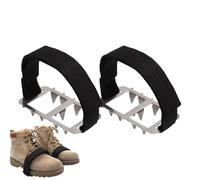 Crampons à Glace - Crampons à Neige | Équipement de Marche - Crampon à Dents - pour l'hiver, Le Jogging, l'escalade, L'Aventure, la pêche, l'alpinisme, Les Adultes, Les Hommes, Les Femmes, Les