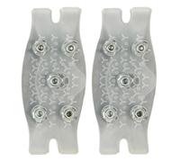 Crampons à Glace - Crampons randonnée antidérapants 2 pièces | Pinces à Chaussures Glace, Crampon d'escalade Traction l'hiver et Le Temps Froid, Marche d'alpinisme avec équipement d'aventure